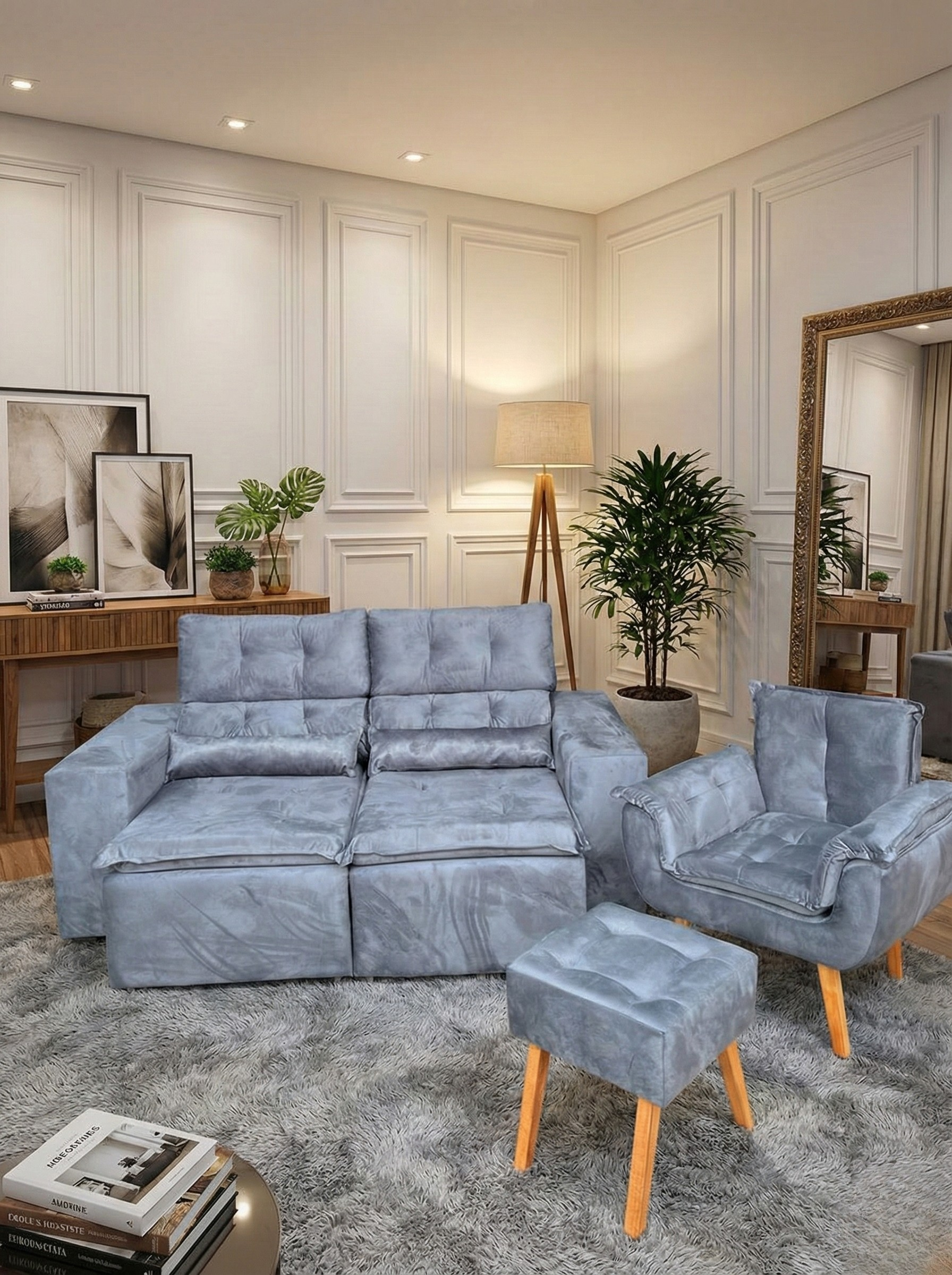 Kit Sala Completo - Real Móveis